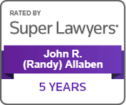 John R. Allaben Super Lawyers Badge